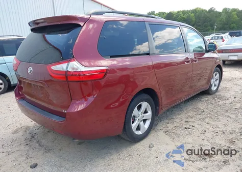 2017 Toyota Sienna Le 8 Passenger from USA, damaged, VIN 5TDKZ3DC1HS770320